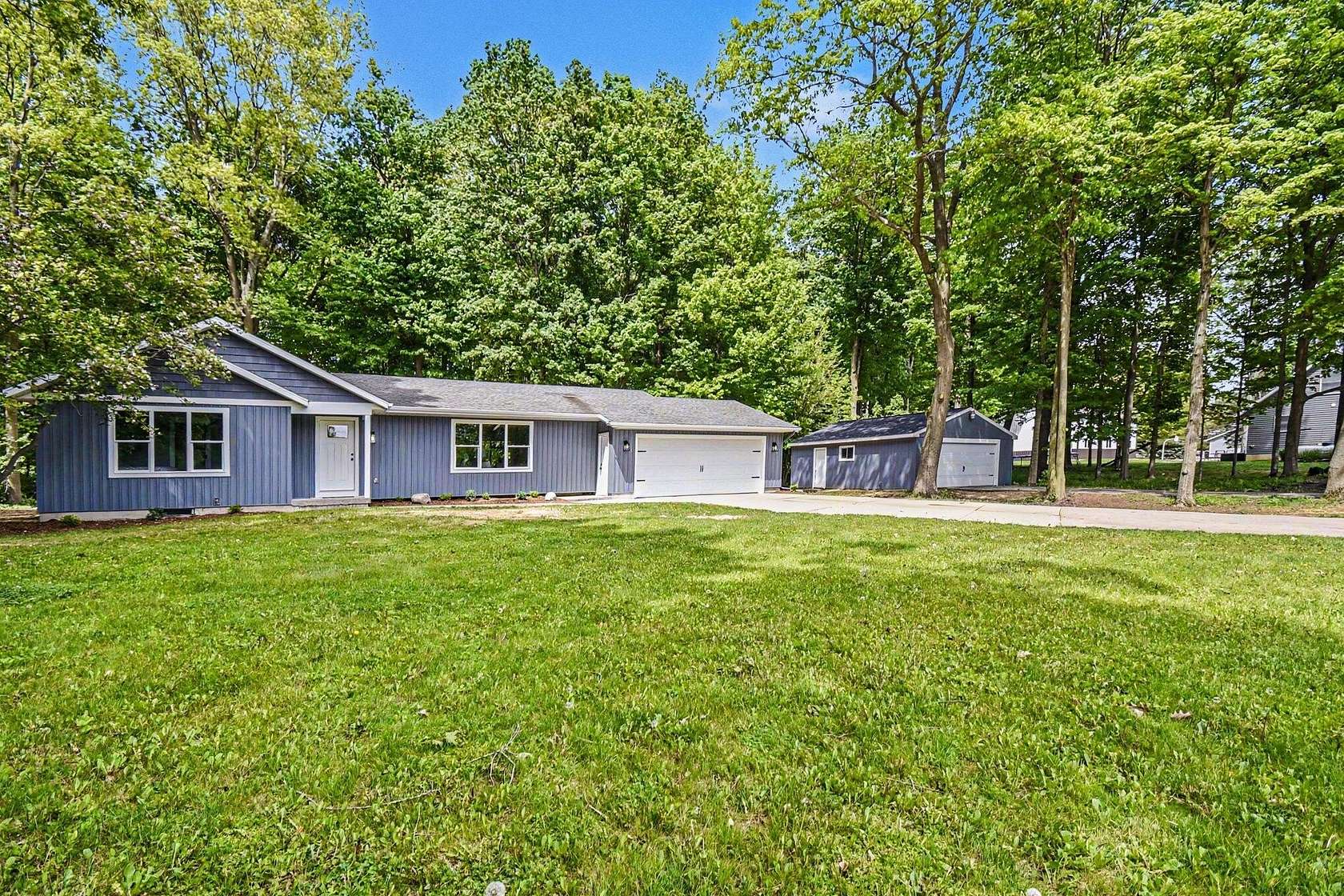 2.5 Acres of Land with Home for Sale in Caledonia, Michigan