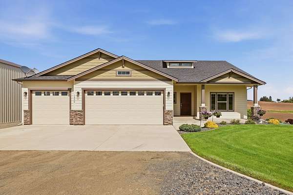 4.77 Acres of Land with Home for Sale in Valleyford, Washington