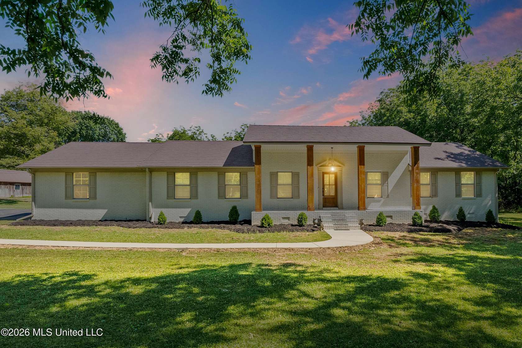 5 Acres of Land with Home for Sale in Senatobia, Mississippi