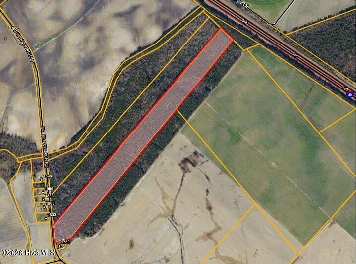 28 Acres of Recreational & Residential Land for Sale in Faison, North Carolina