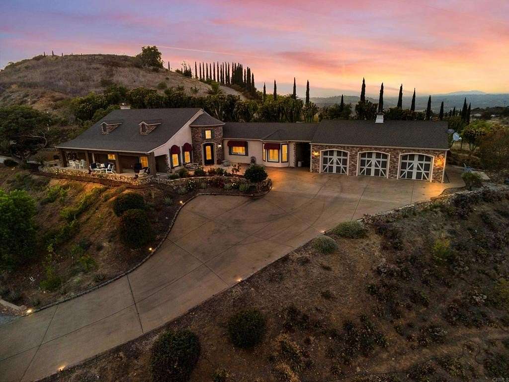 4.26 Acres of Land with Home for Sale in Vista, California