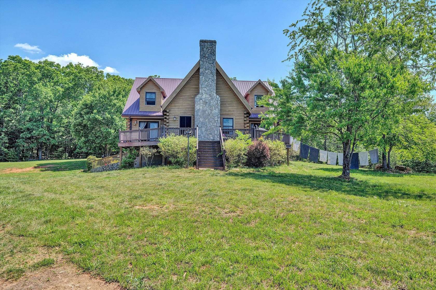 17.6 Acres of Land with Home for Sale in Ferrum, Virginia
