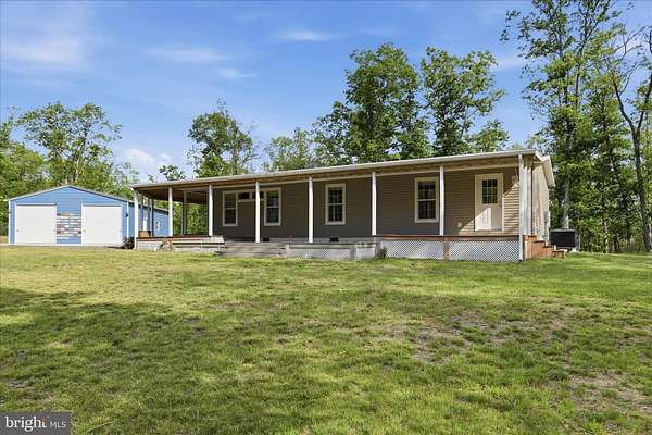 22.7 Acres of Land with Home for Sale in Keyser, West Virginia