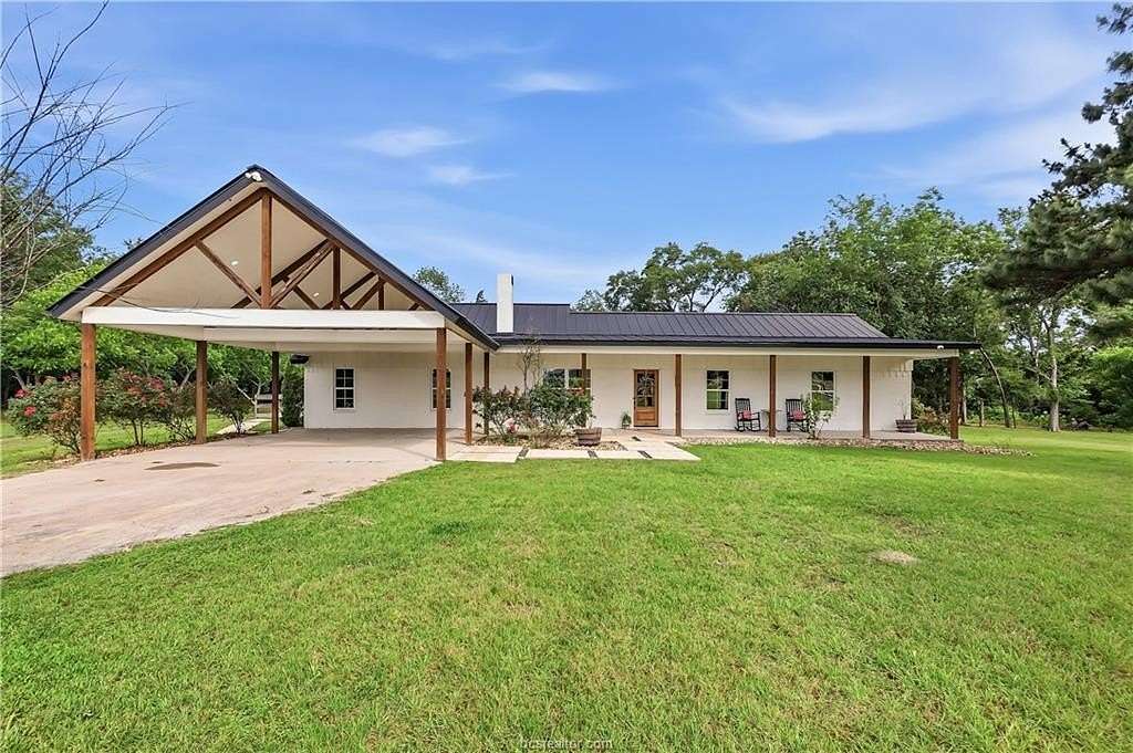 18.2 Acres of Land with Home for Sale in Madisonville, Texas