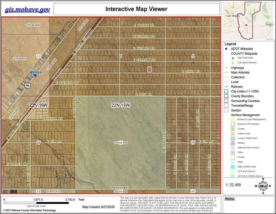 1.33 Acres of Commercial Land for Sale in Kingman, Arizona