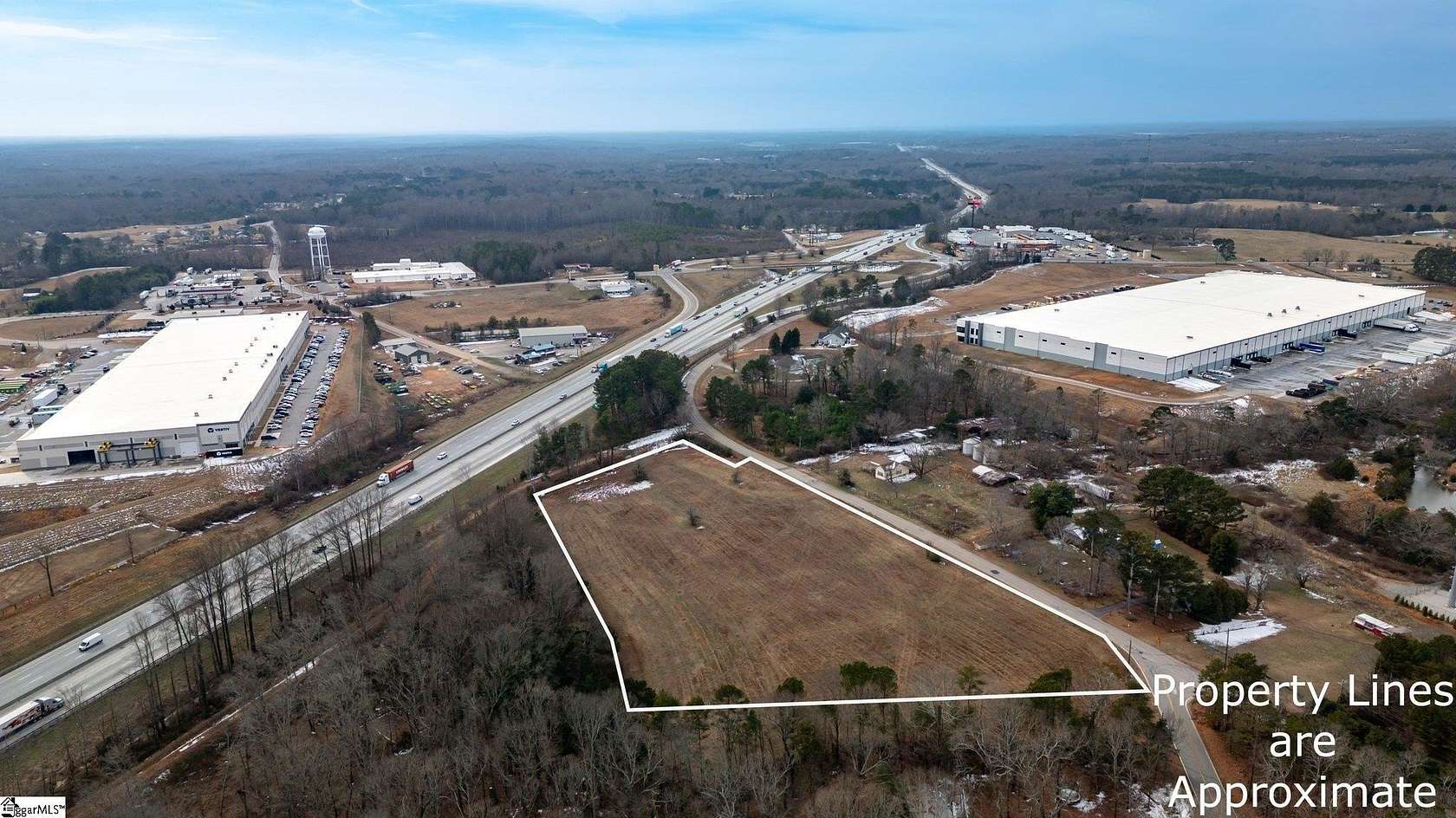 6.29 Acres of Commercial Land for Lease in Piedmont, South Carolina
