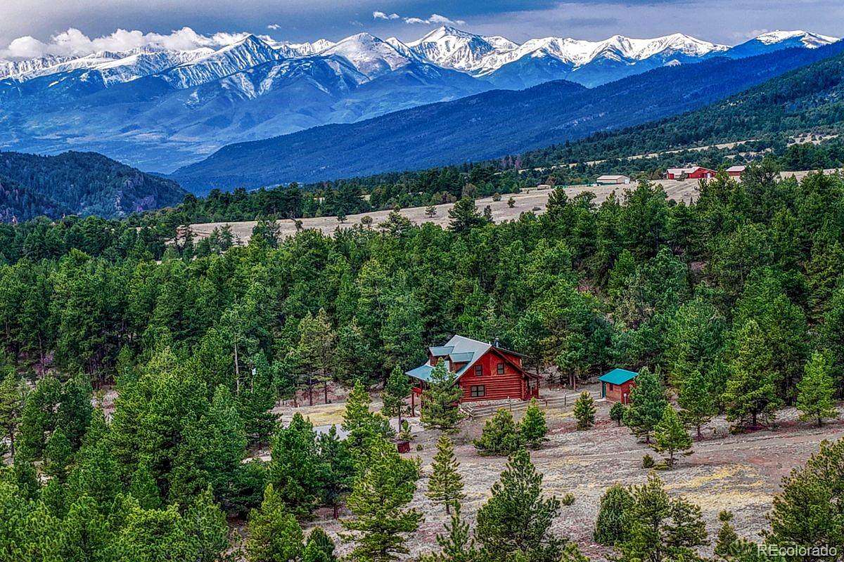 120 Acres of Land with Home for Sale in Cotopaxi, Colorado