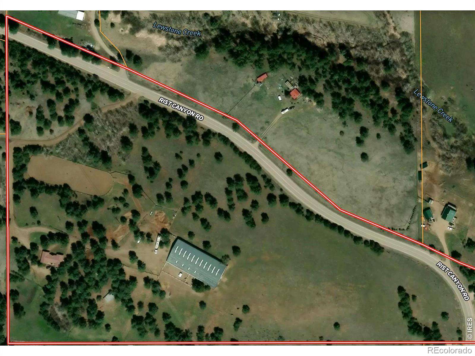 16 Acres of Land with Home for Sale in Bellvue, Colorado
