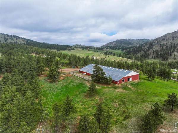 16 Acres of Land with Home for Sale in Bellvue, Colorado