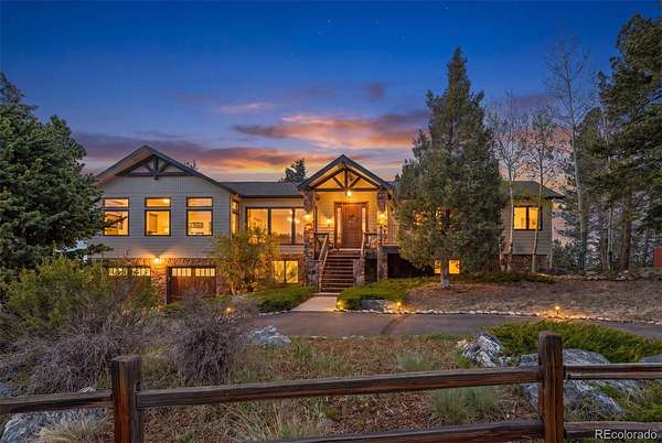 3 Acres of Land with Home for Sale in Evergreen, Colorado