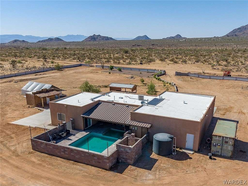 2 Acres of Land with Home for Sale in Yucca, Arizona