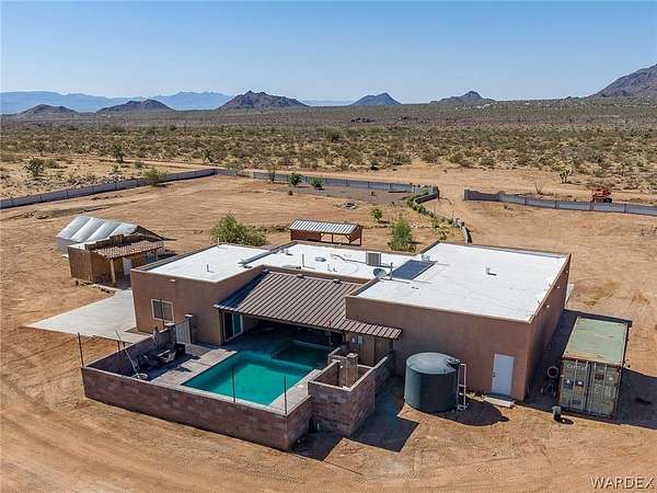 2 Acres of Land with Home for Sale in Yucca, Arizona