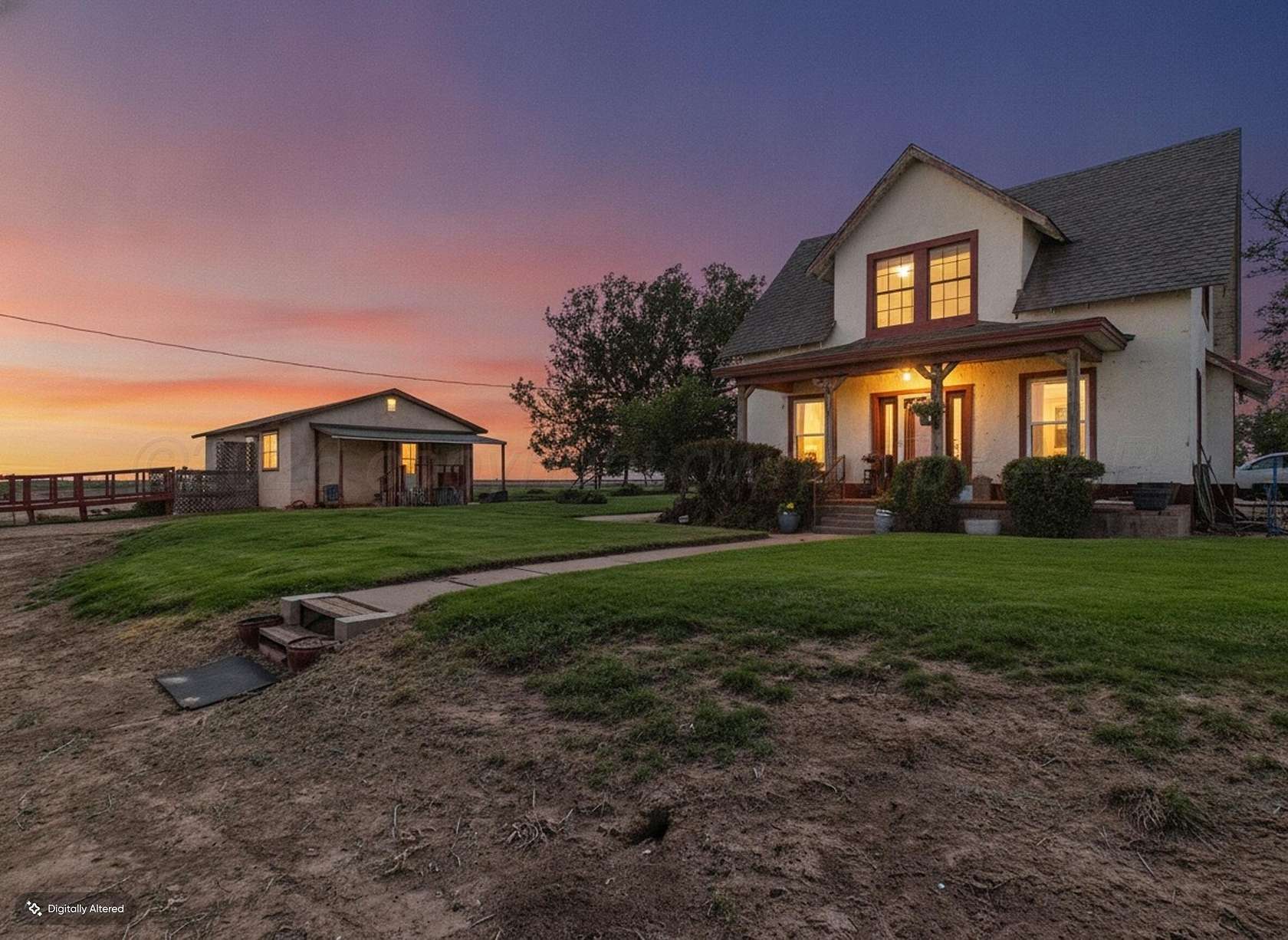 31 Acres of Land with Home for Sale in Happy, Texas
