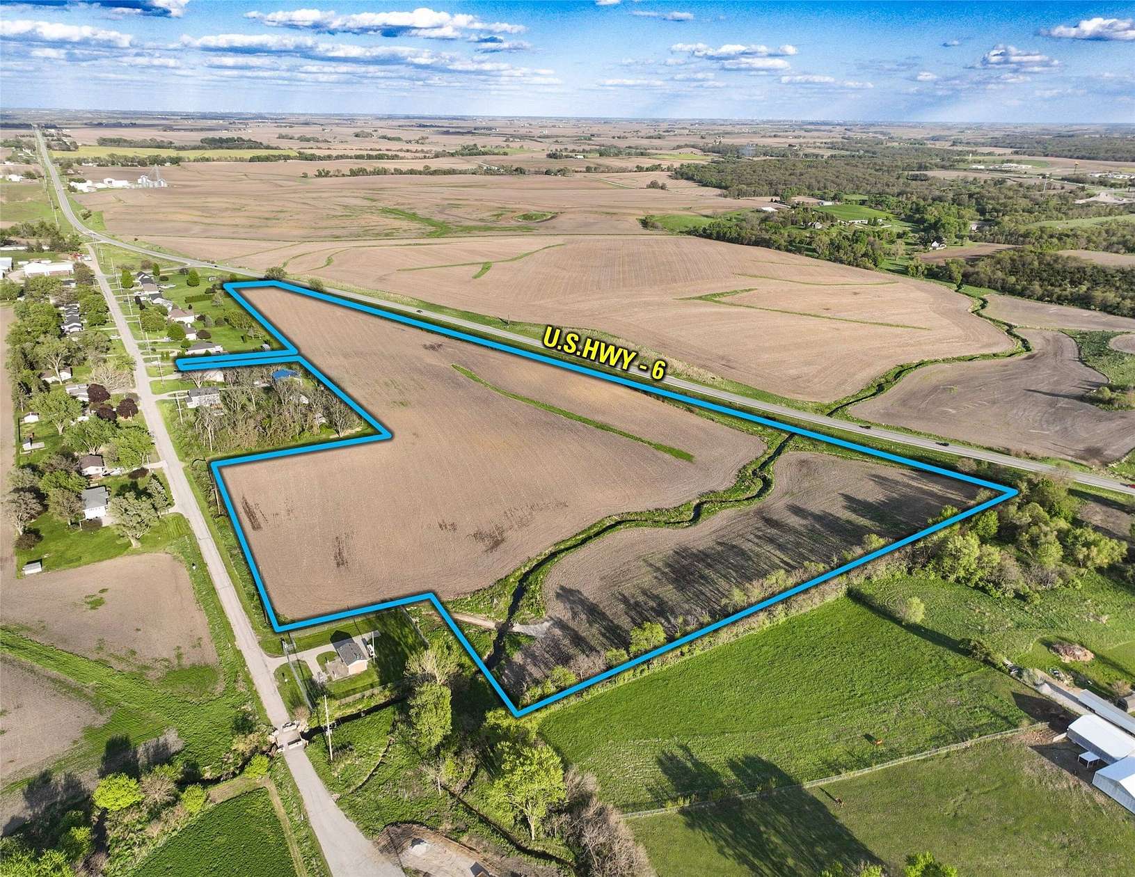 27 Acres of Agricultural & Residential Land for Auction in Newton, Iowa