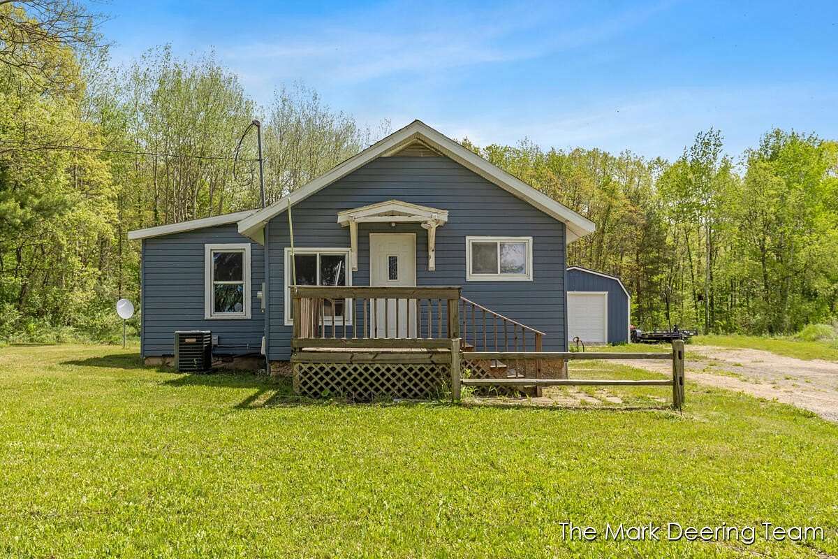 4 Acres of Land with Home for Sale in Howard City, Michigan