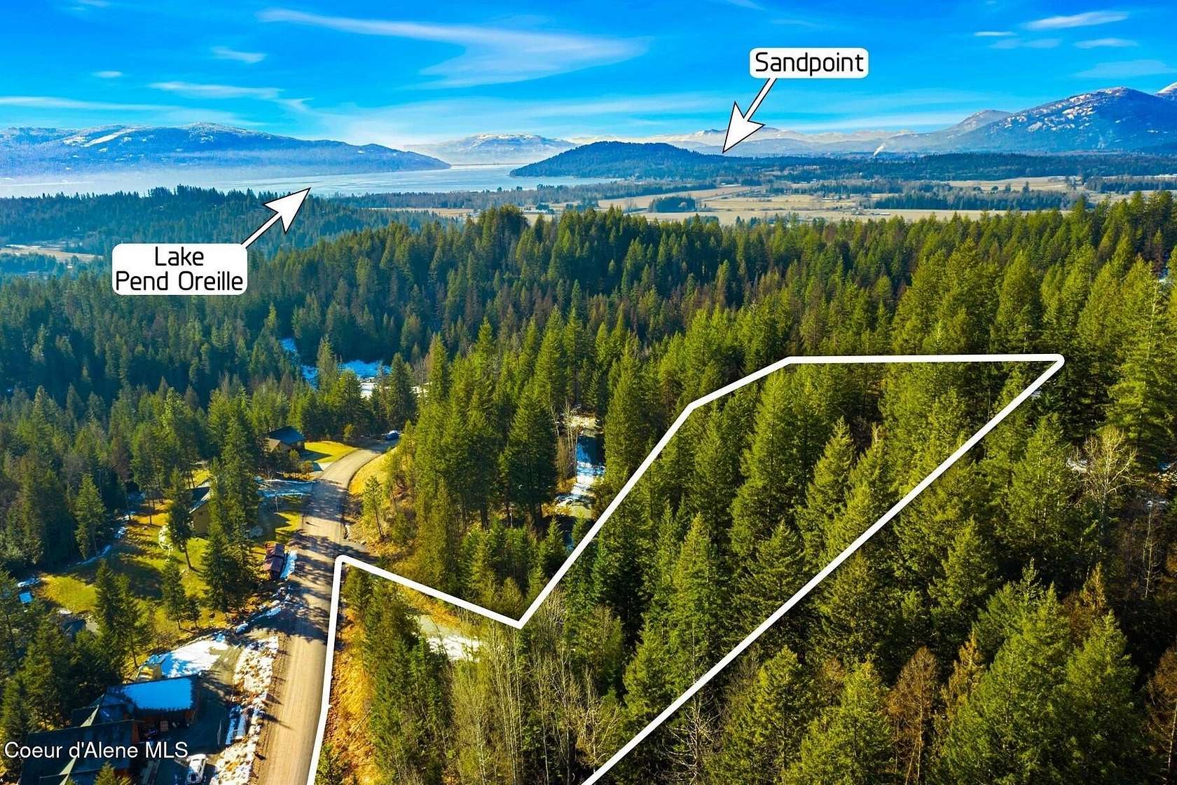 2.5 Acres of Land for Sale in Sandpoint, Idaho