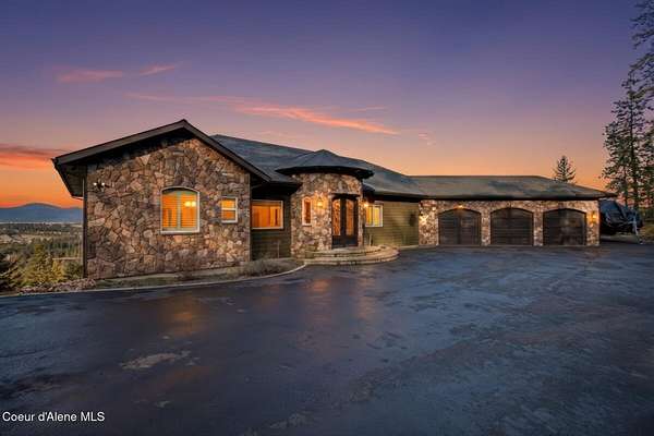 12.5 Acres of Land with Home for Sale in Coeur d'Alene, Idaho
