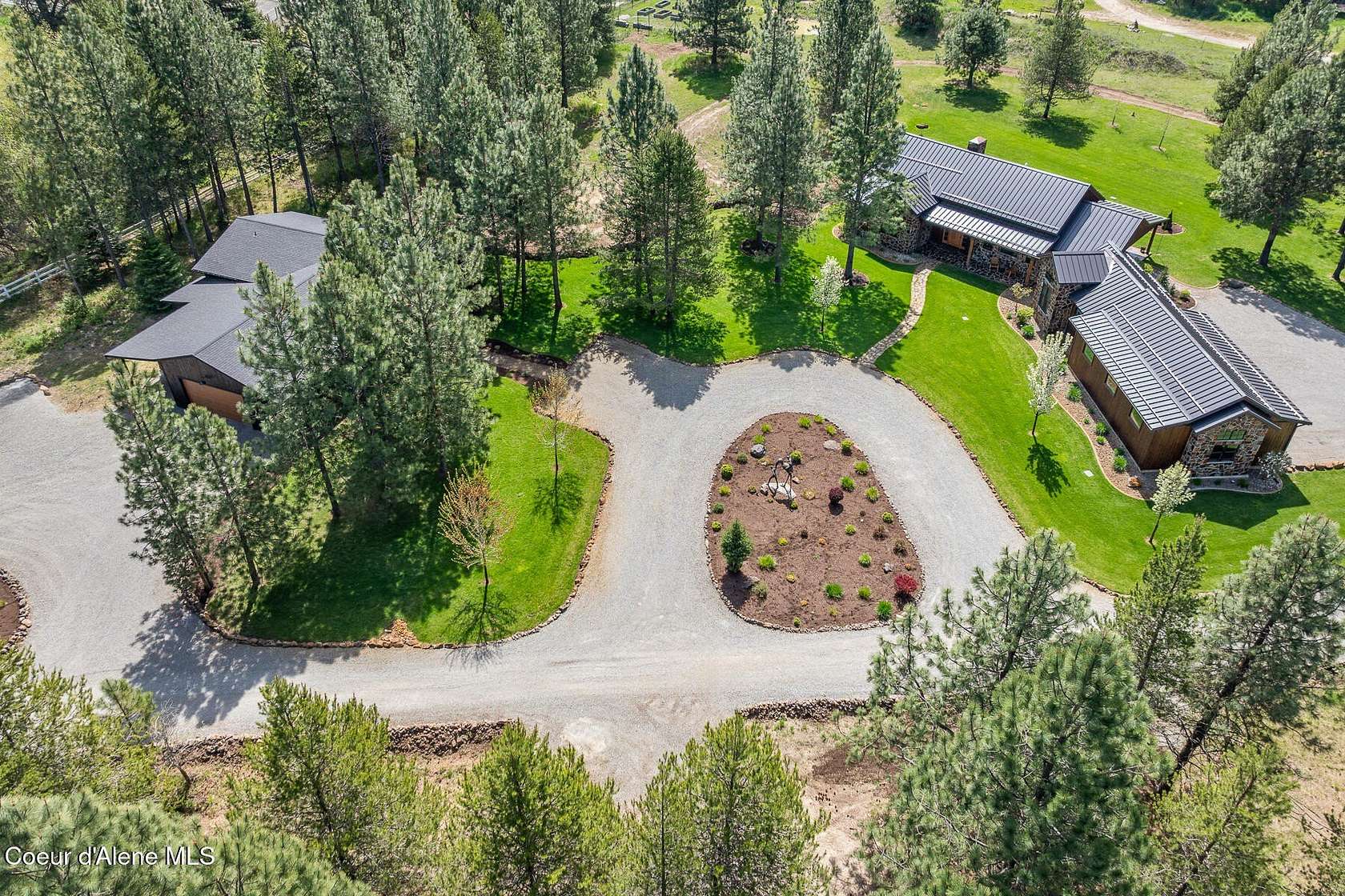 6.28 Acres of Land with Home for Sale in Hayden, Idaho