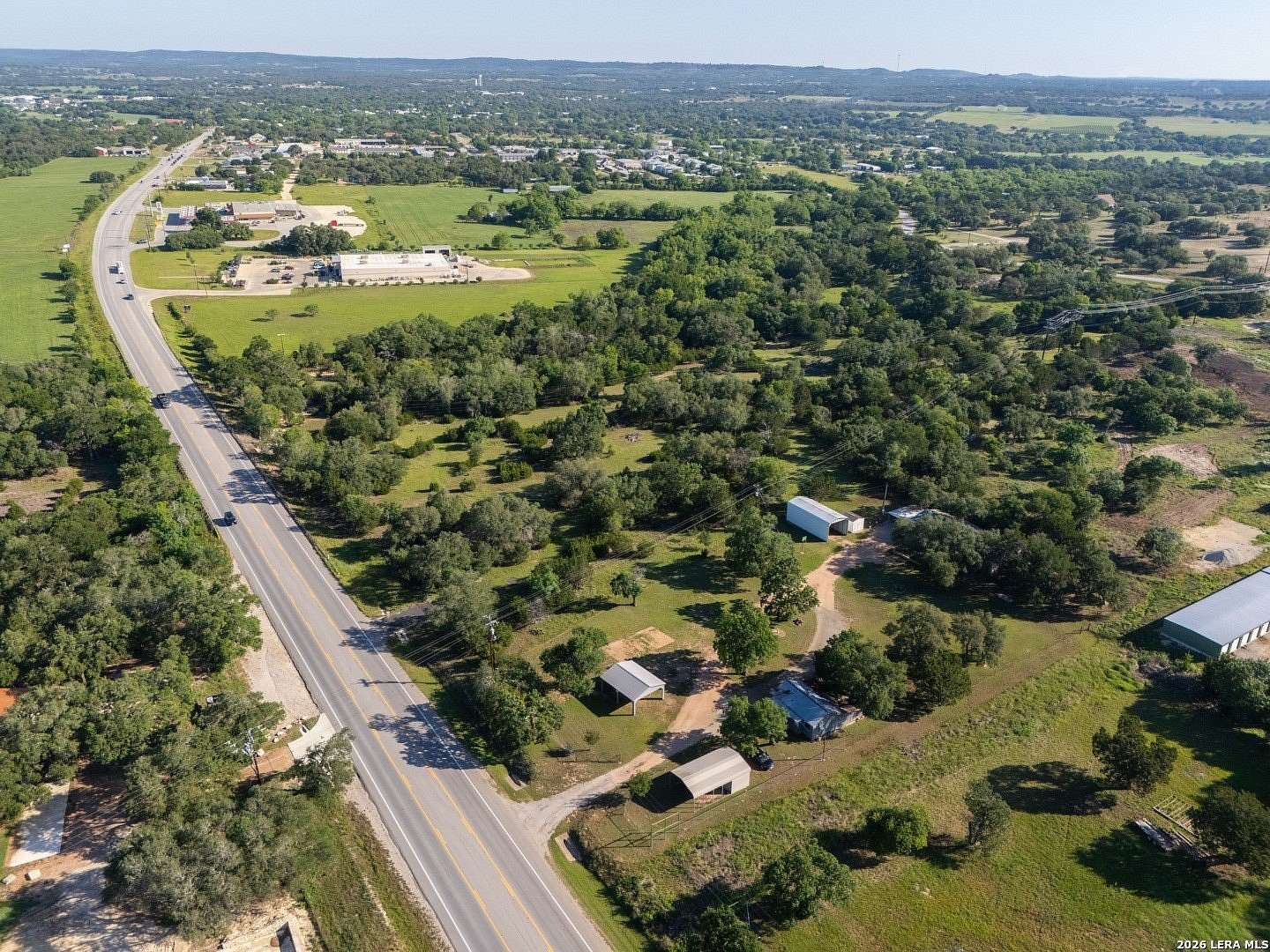 1.5 Acres of Land with Home for Sale in Blanco, Texas