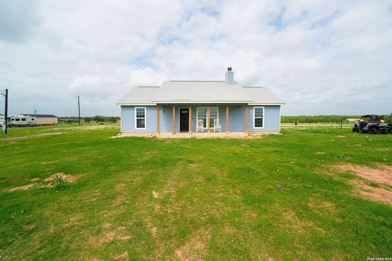 11.3 Acres of Land with Home for Sale in Floresville, Texas