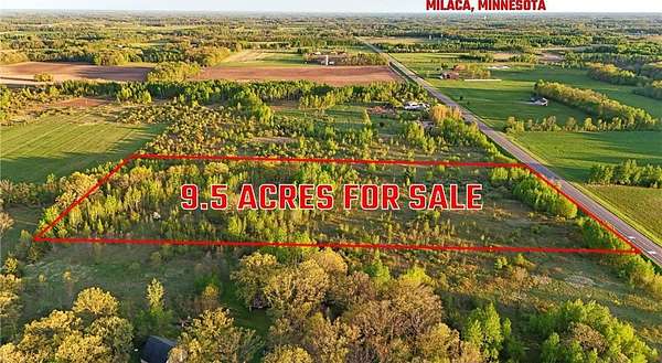 9.5 Acres of Residential Land for Sale in Borgholm Township, Minnesota