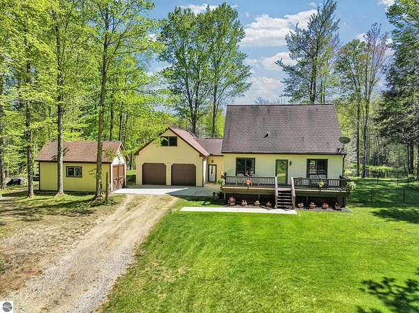 4.5 Acres of Land with Home for Sale in Cadillac, Michigan