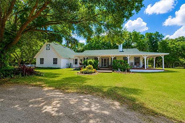 5.18 Acres of Land with Home for Sale in Myakka City, Florida