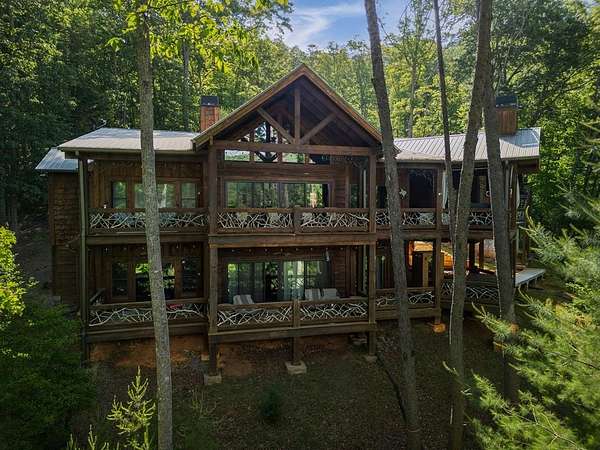 3.34 Acres of Land with Home for Sale in Blue Ridge, Georgia