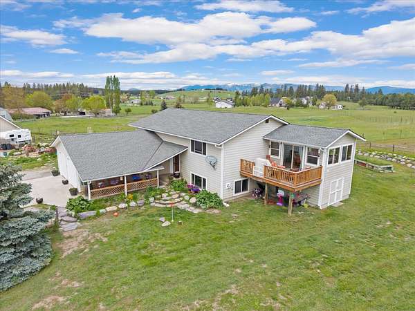 5 Acres of Land with Home for Sale in Kalispell, Montana