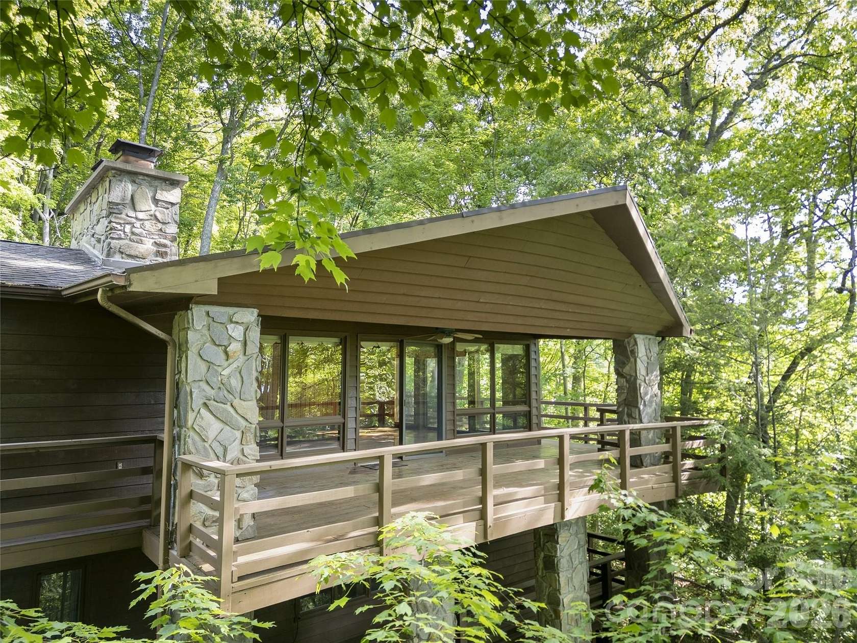 3.8 Acres of Land with Home for Sale in Waynesville, North Carolina