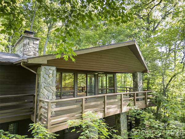 3.8 Acres of Land with Home for Sale in Waynesville, North Carolina