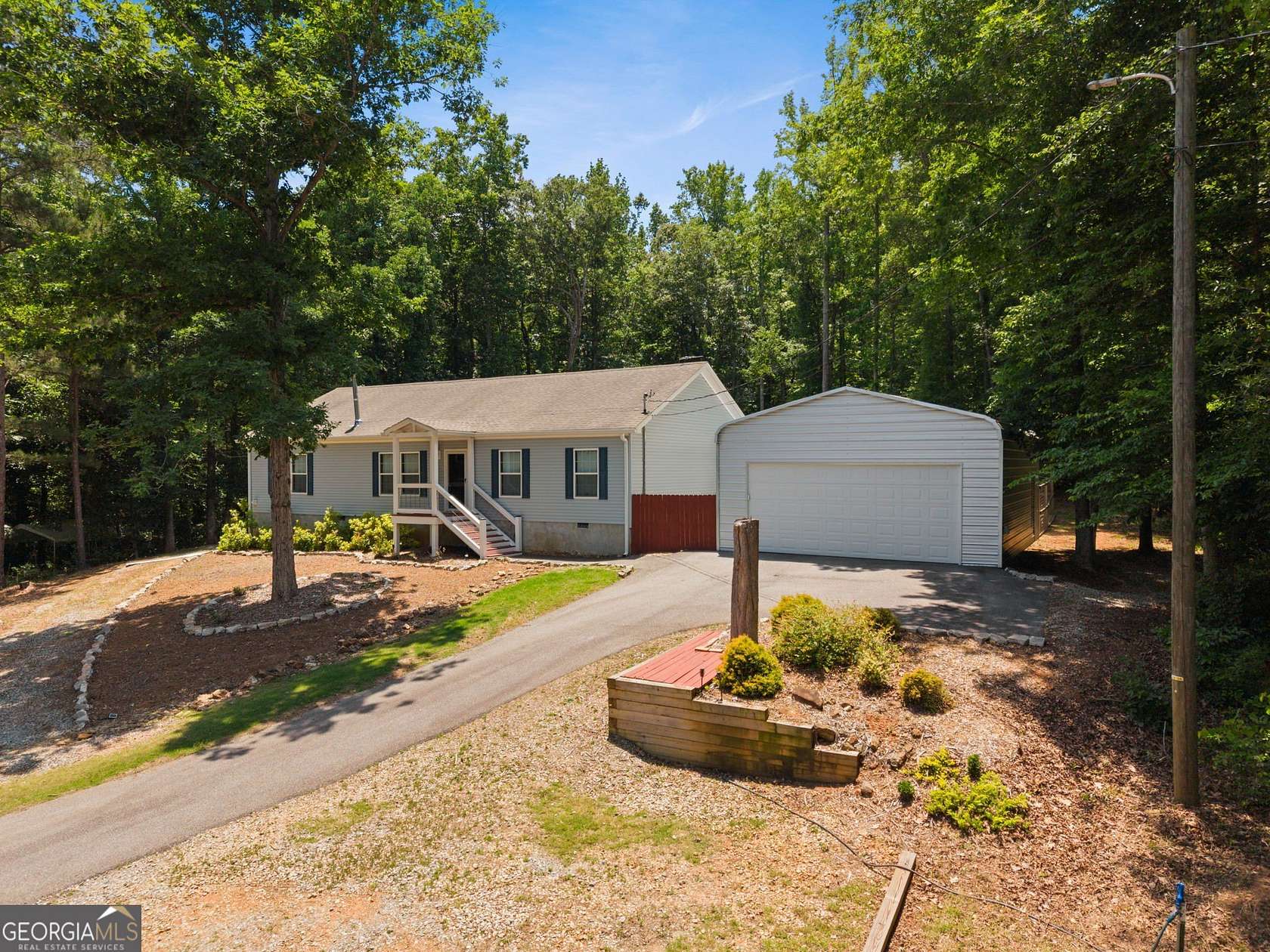 2.5 Acres of Land with Home for Sale in Jackson, Georgia