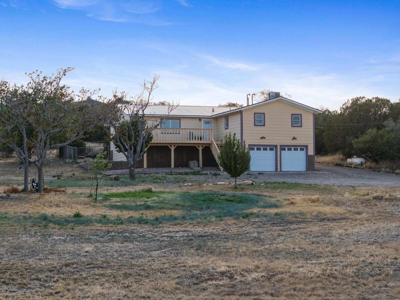 3.12 Acres of Land with Home for Sale in Edgewood, New Mexico