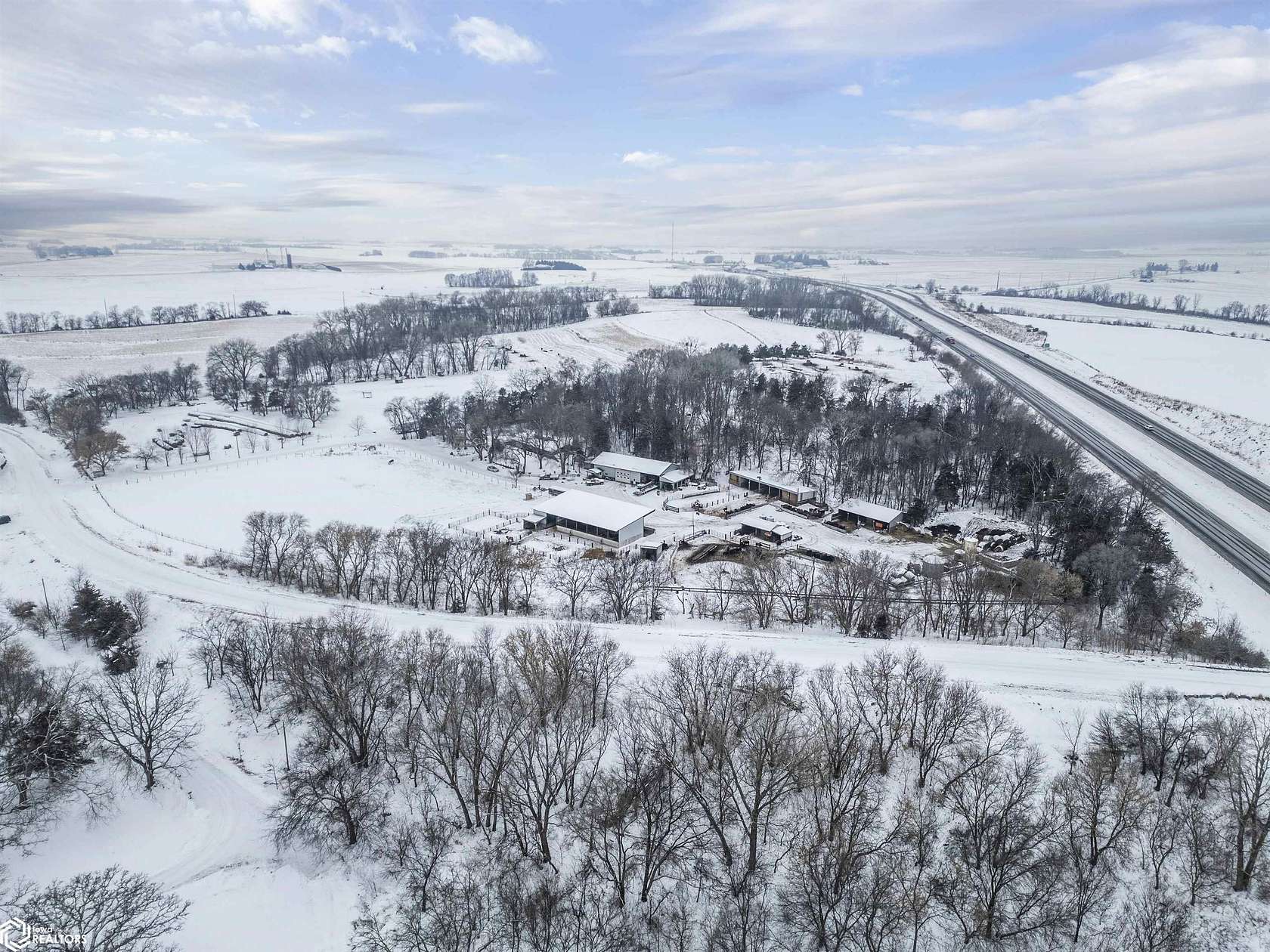 78.5 Acres of Agricultural Land with Home for Sale in Brandon, Iowa
