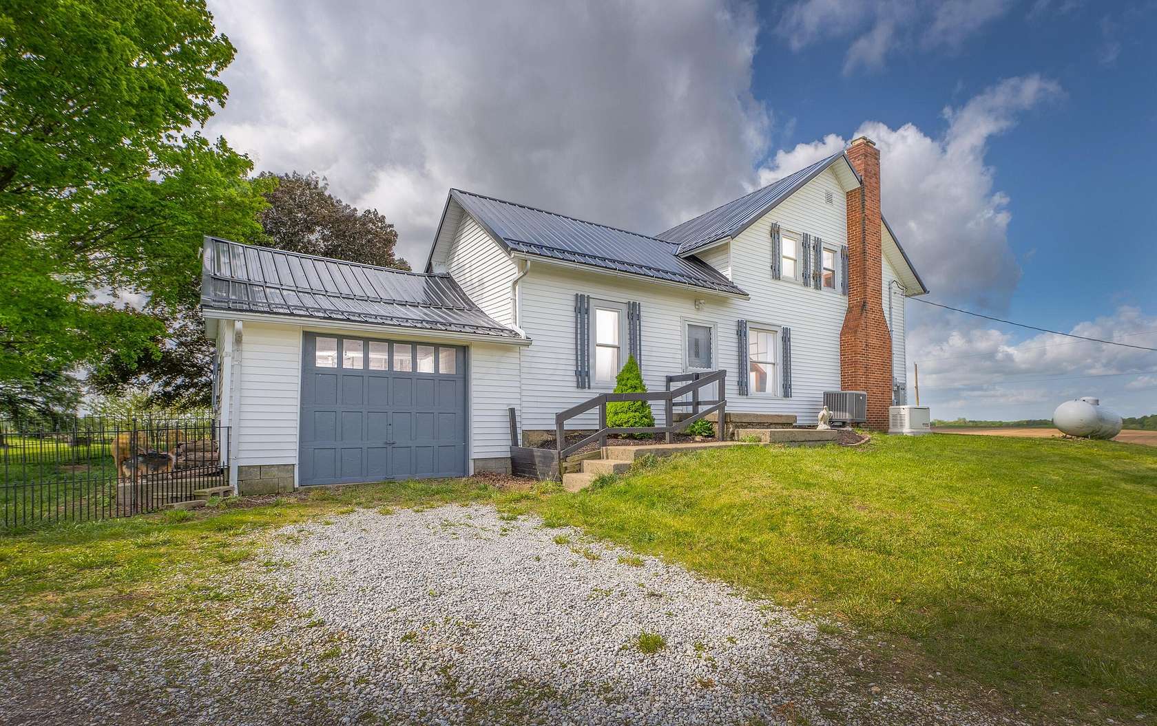 1.5 Acres of Land with Home for Sale in Centerburg, Ohio