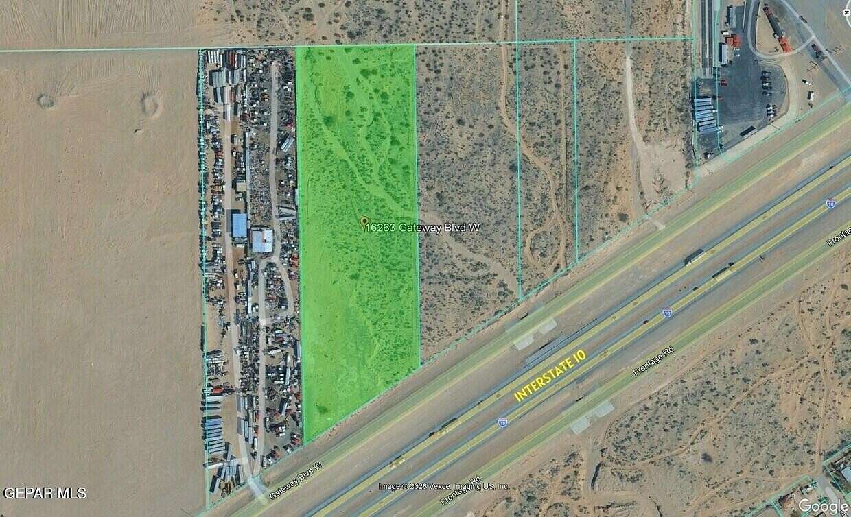 10 Acres of Commercial Land for Sale in Socorro, Texas