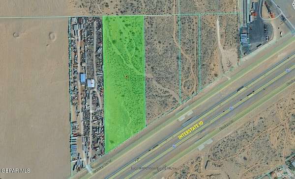 10 Acres of Commercial Land for Sale in Socorro, Texas