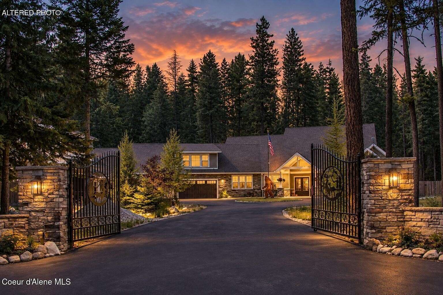 5 Acres of Land with Home for Sale in Sandpoint, Idaho