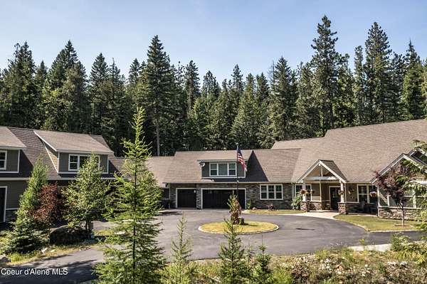 5 Acres of Land with Home for Sale in Sandpoint, Idaho