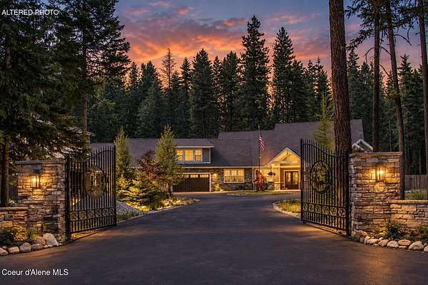 5 Acres of Land with Home for Sale in Sandpoint, Idaho