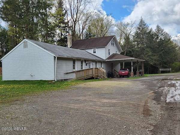 3.77 Acres of Land with Home for Sale in Dushore, Pennsylvania