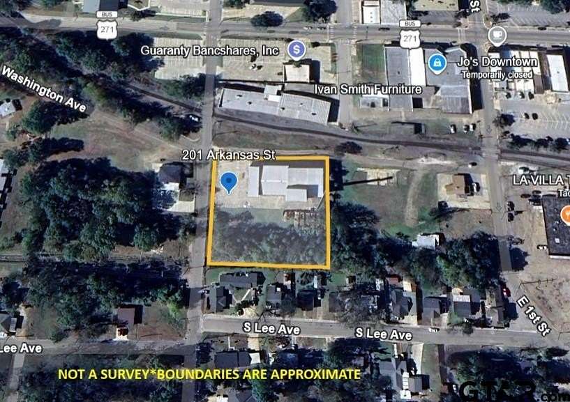 1.29 Acres of Commercial Land for Sale in Mount Pleasant, Texas