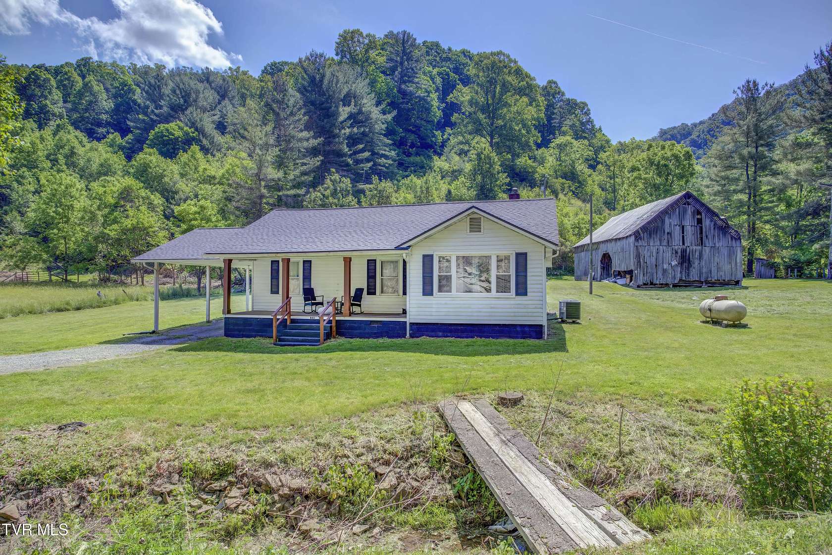 8 Acres of Land with Home for Sale in Bristol, Virginia