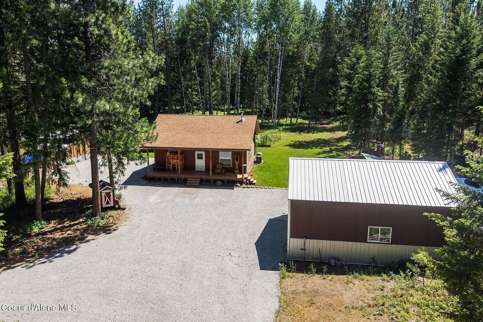 10 Acres of Land with Home for Sale in Sandpoint, Idaho