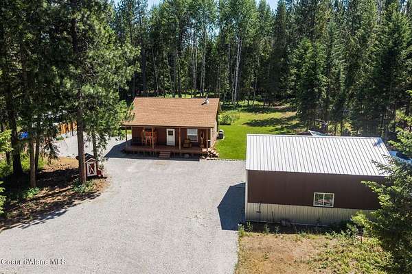10 Acres of Land with Home for Sale in Sandpoint, Idaho