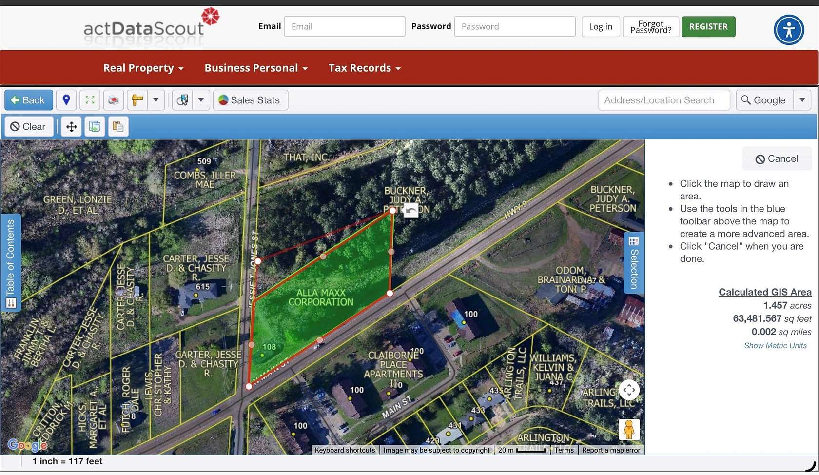 1.4 Acres of Mixed-Use Land for Sale in Homer, Louisiana