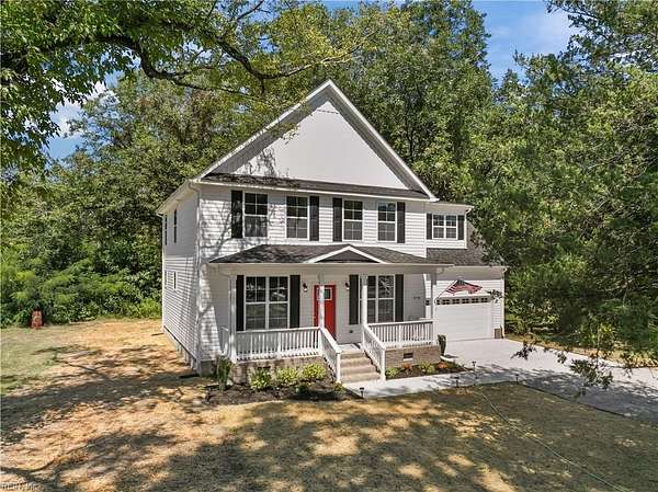 2.5 Acres of Land with Home for Sale in Chesapeake, Virginia