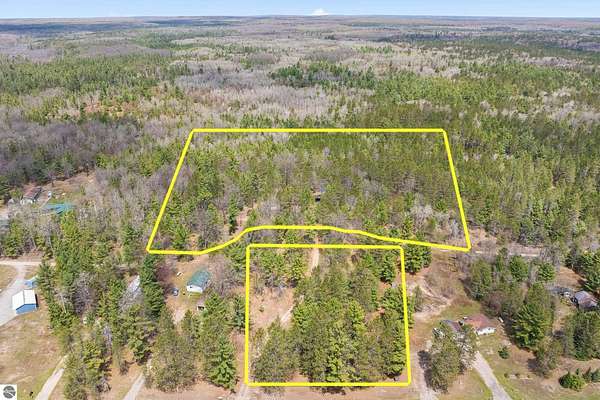 11.5 Acres of Land with Home for Sale in Kalkaska, Michigan