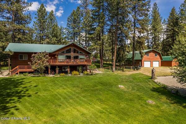 2.7 Acres of Land with Home for Sale in Moyie Springs, Idaho