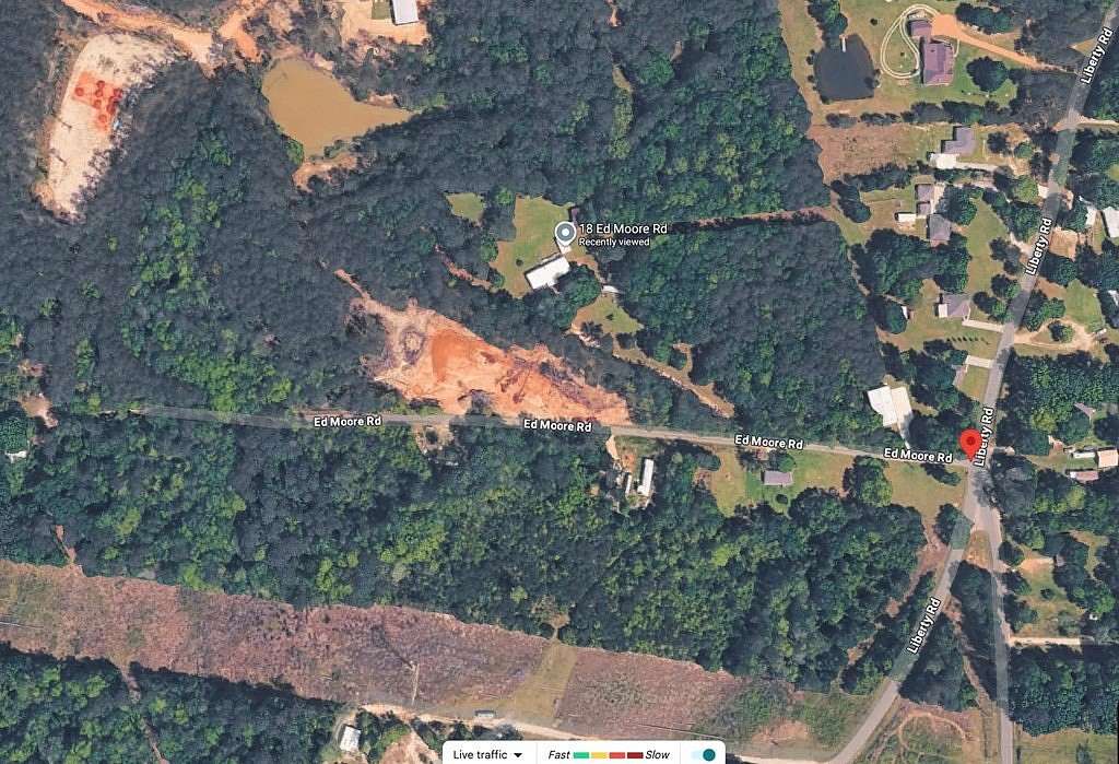 6 Acres of Residential Land for Sale in Carriere, Mississippi